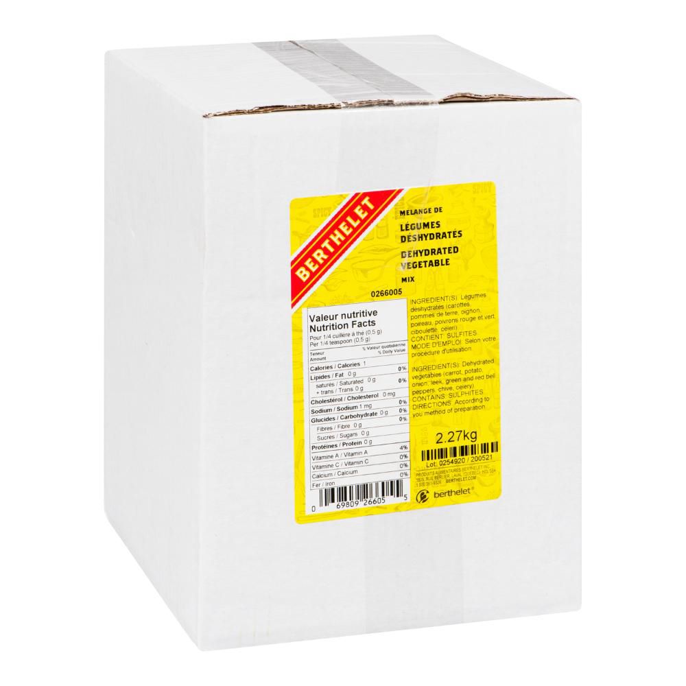 Berthelet Dehydrated Vegetable, 2.27 Kg