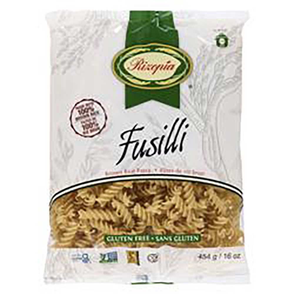 Rizopia Brown Rice Fusilli Pasta, 454 G -- 12 Per Case