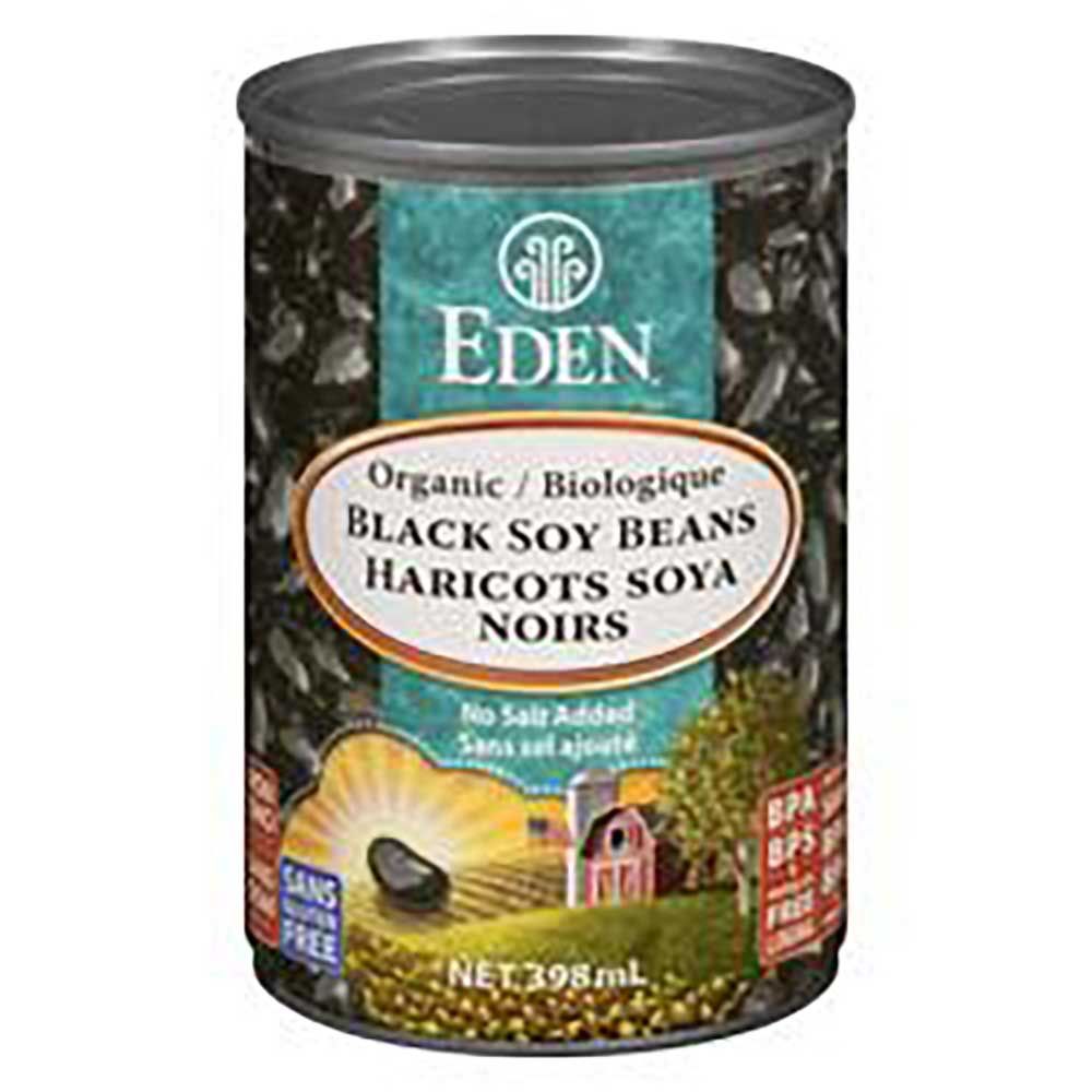 Eden Foods Organic Black Soybeans, 398 Ml -- 12 Per Case