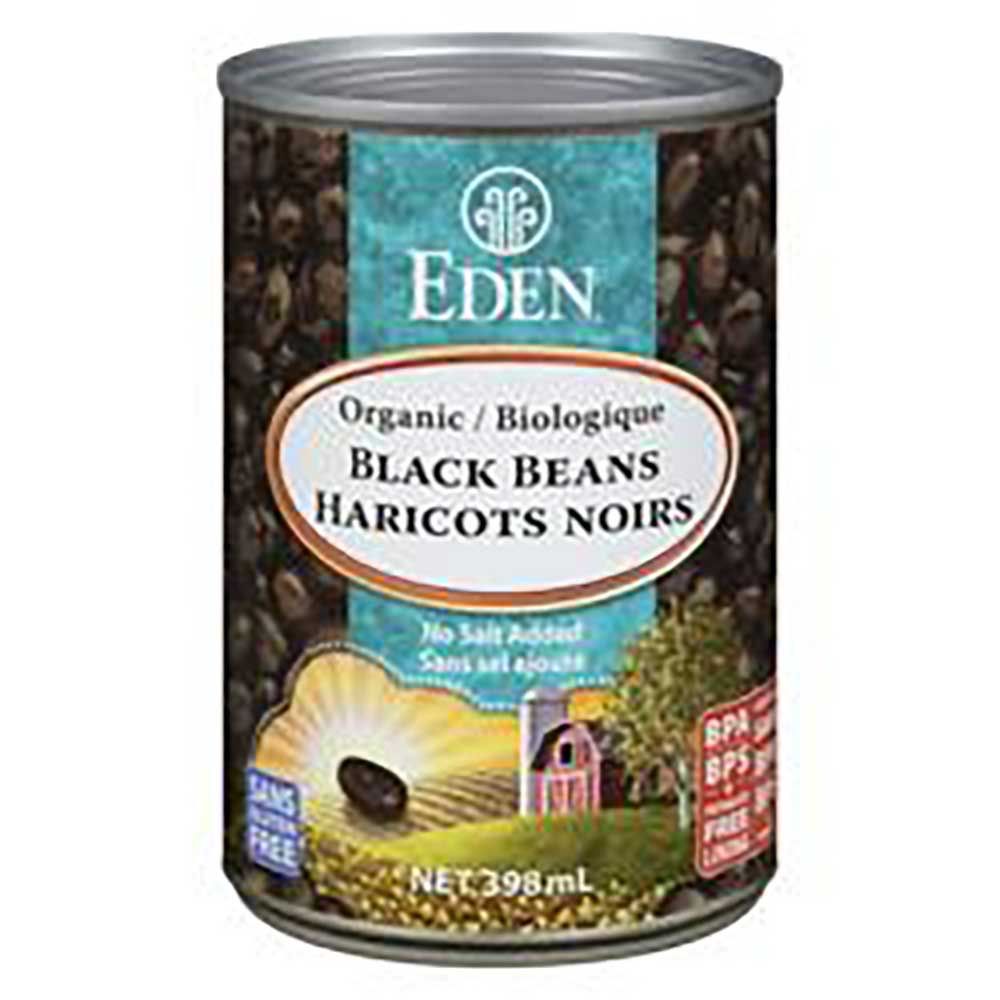 Eden Foods Organic Black Beans, 398 Ml -- 12 Per Case