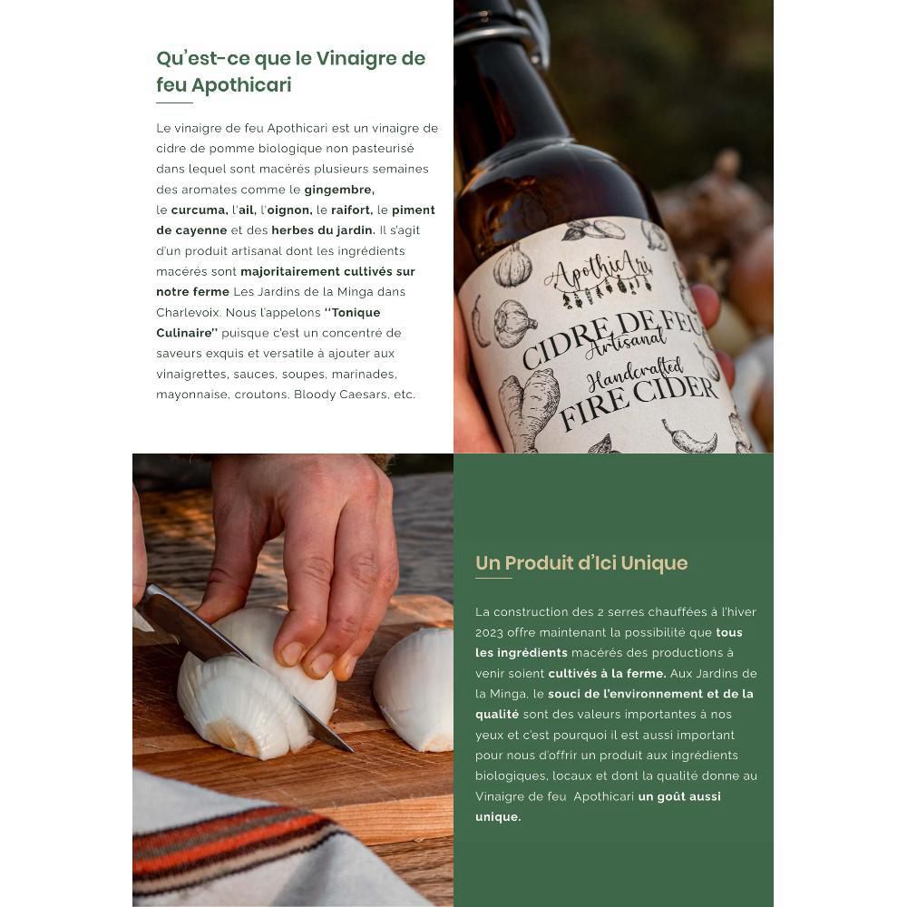 Maturin Apothicari Fire Vinegar, 473 Ml -- 12 Per Case