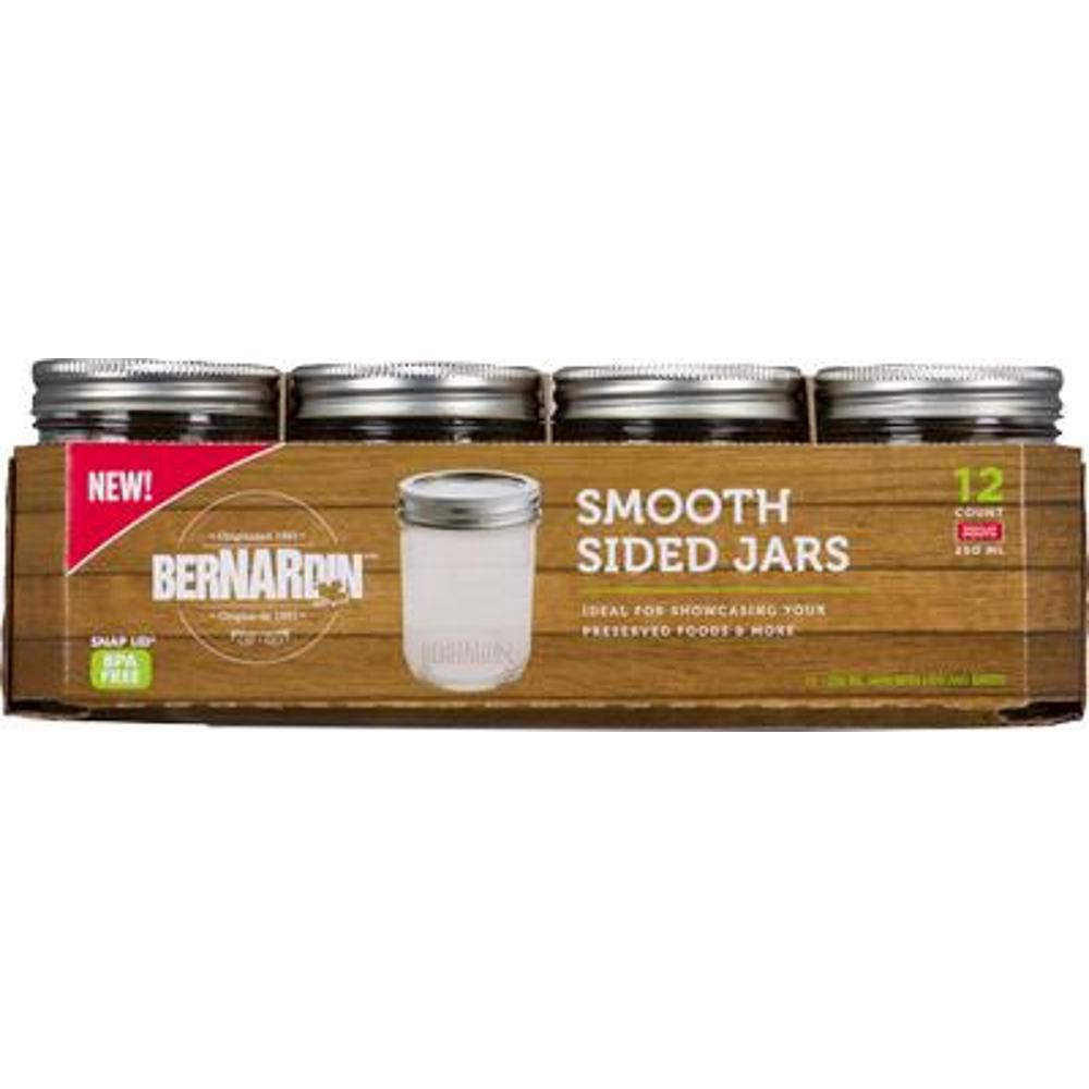 Mason Mini/regular Conserved Jar, 250 Ml Capacity -- 12 Per Case