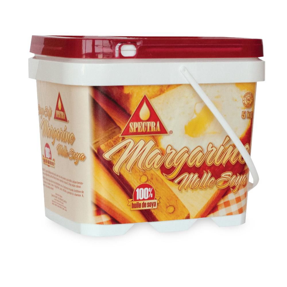Spectra Margarine Jaune N/hydro, 5 Kg
