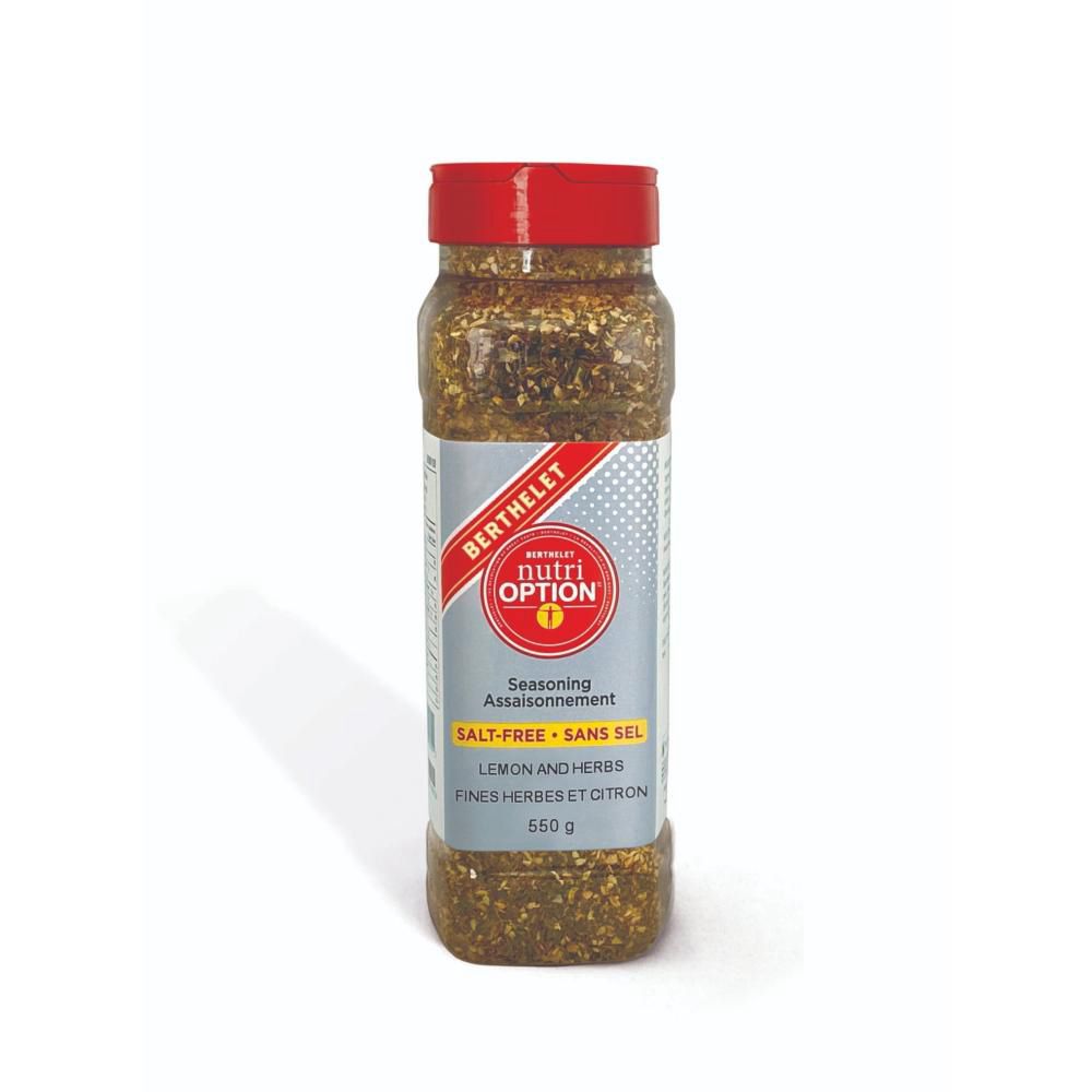 Nutri Option Herbs Lemon Salt Free Seasoning, 550 G