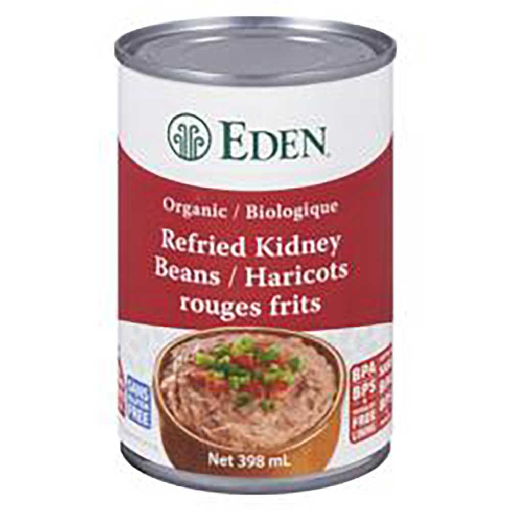 Eden Foods Organic Refried Kidney Beans, 398 Ml -- 12 Per Case