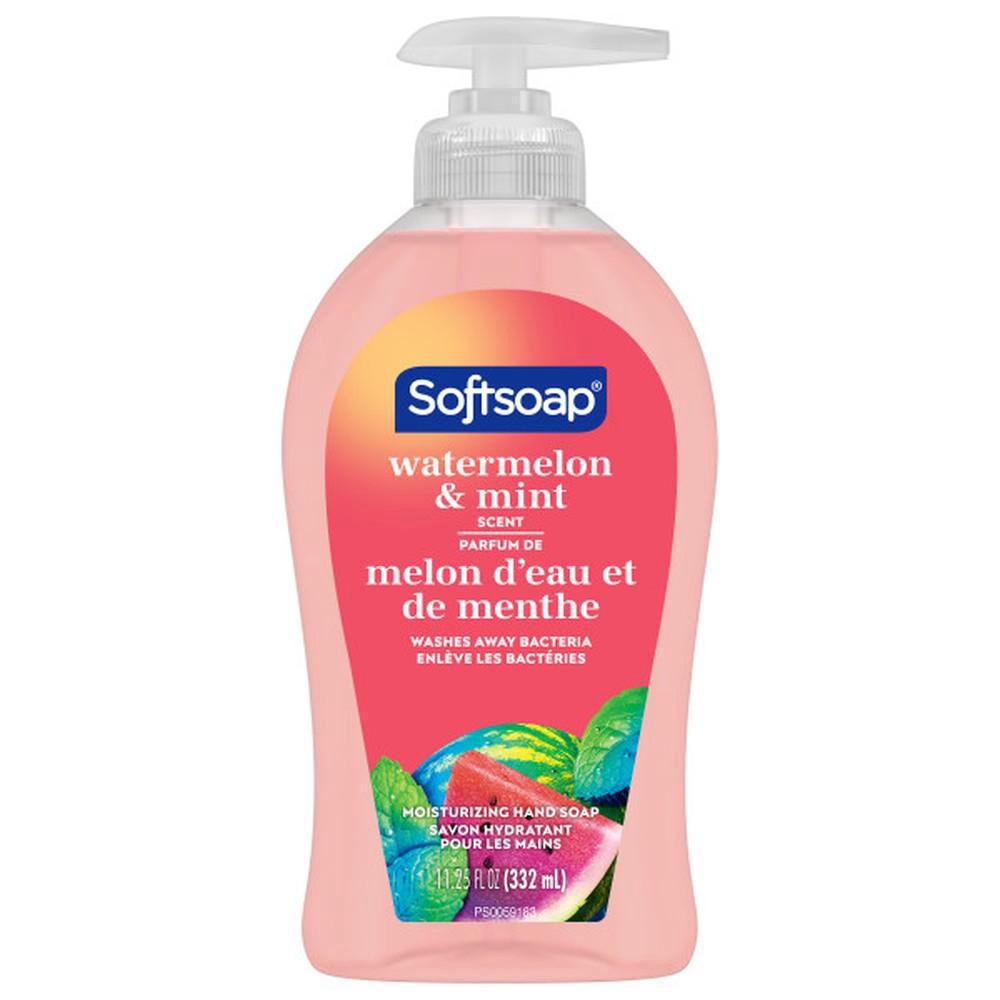 Softsoap Savon Liquide Pour Les Mains À La Pastèque Et À La Menthe, 332 Ml -- 6 Par Boîte