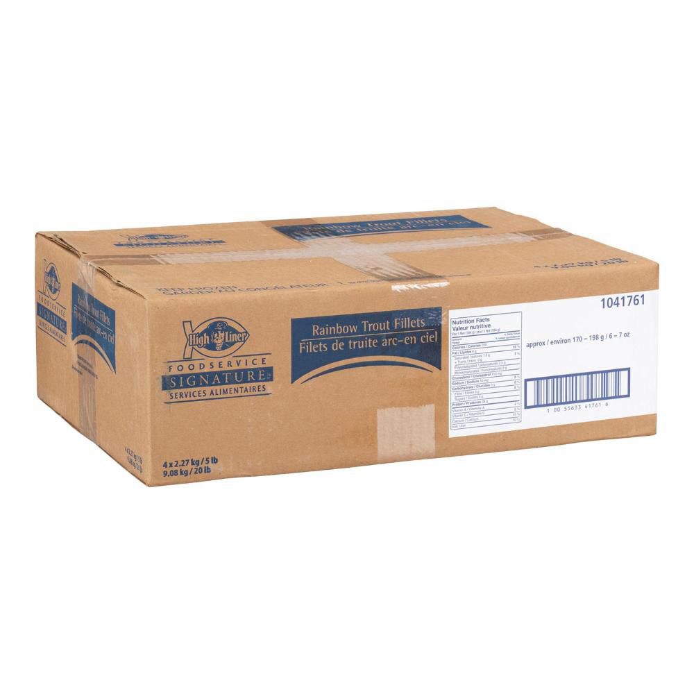 Mirabel Rainbow Trout Fillet, 6-7 Oz -- 4 Per Case
