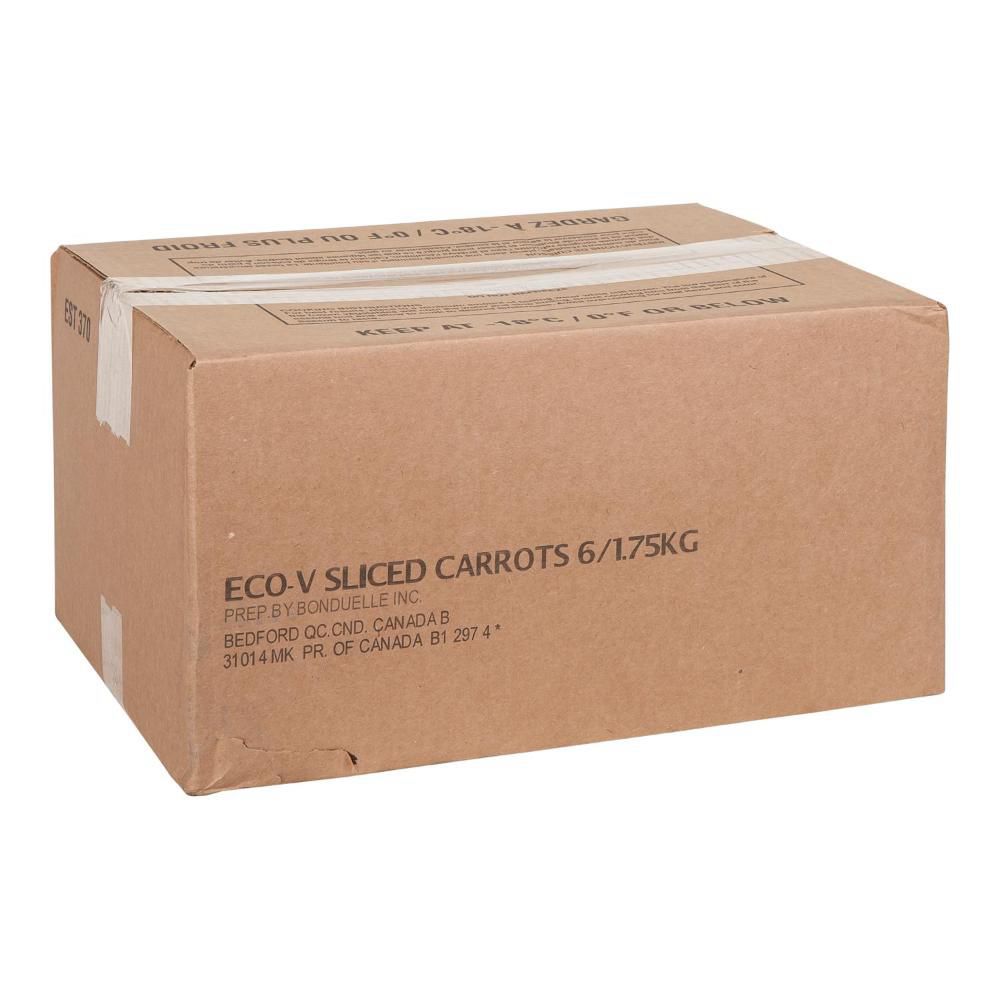 Eco-v Sliced Carrots, 1.75 Kg -- 6 Per Case