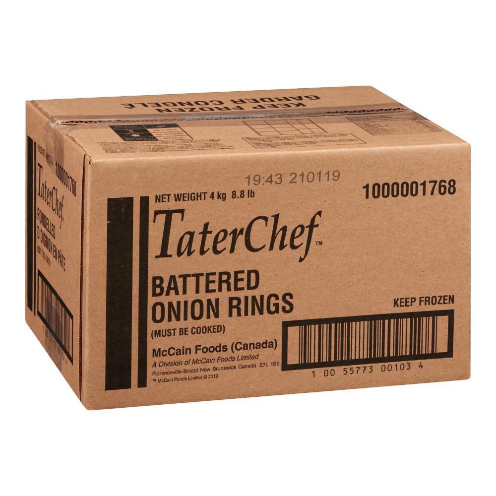 Taterchef Rondelles D'oignon Panées, 4 Kg