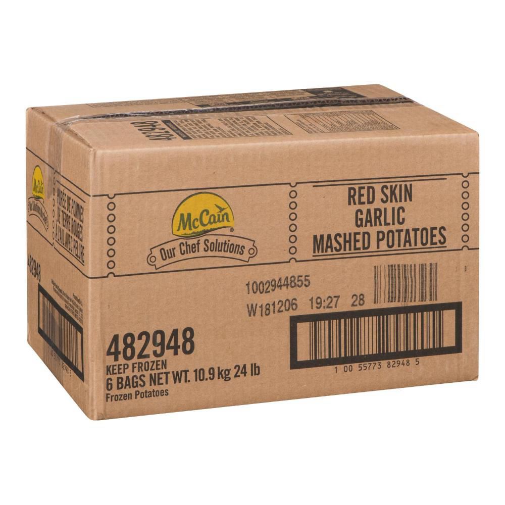 Mccain Red Skin Garlic Mashed Potatoes, 1.81 Kg -- 6 Per Case
