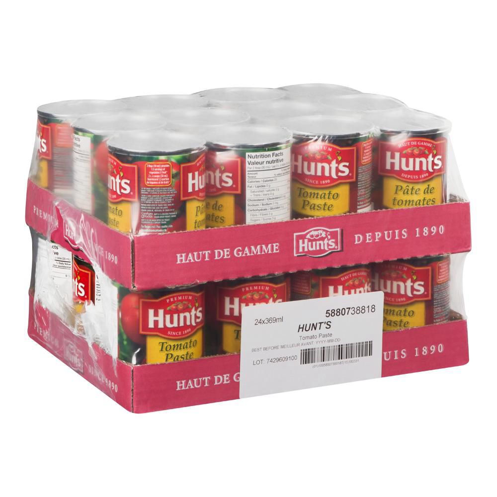 Hunt's Pâte De Tomates, 369 Ml -- 24 Par Boîte