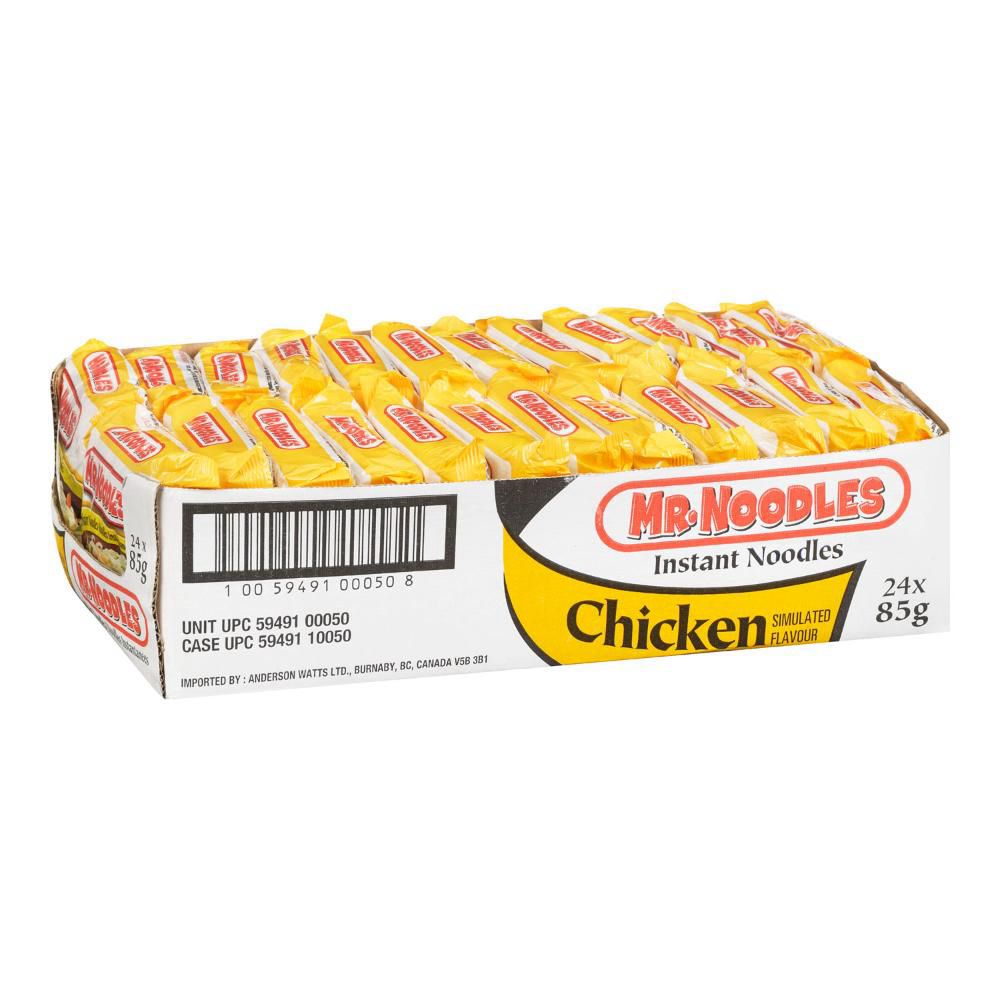 Mr. Noodles Chicken Instant Ramen Noodle, 85 G -- 24 Per Case