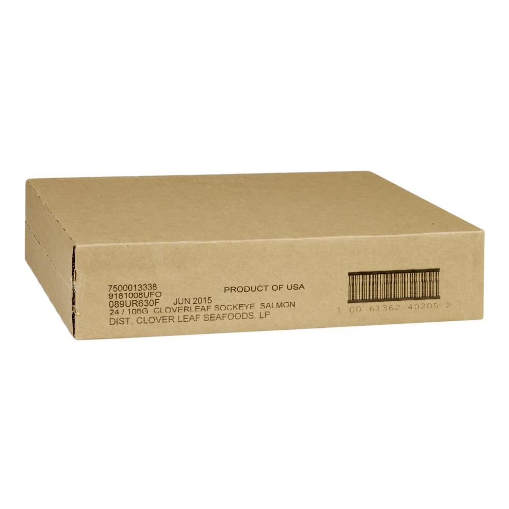 Clover Leaf Sockeye Salmon, 106 G -- 24 Per Case