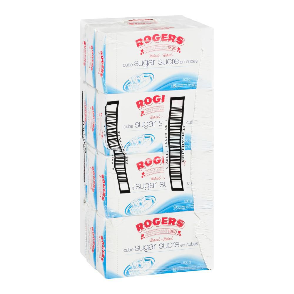 Lantic Morceaux De Sucre Blanc, 500 G -- 12 Par Boîte