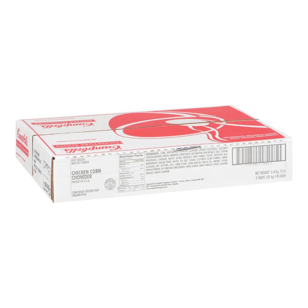 Campbell's Chicken Corn Chowder Soup, 1.81 Kg -- 3 Per Case