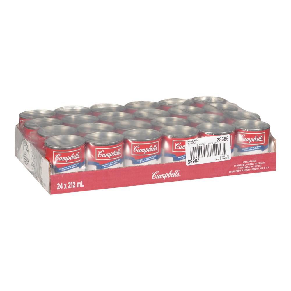 Campbell's Ready To Serve Chicken Rice Soup, 195 Ml -- 24 Per Case