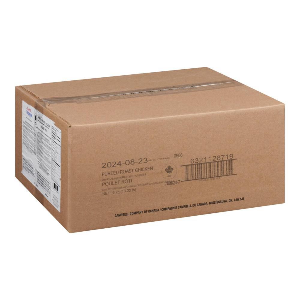 Trepuree Poulet Aux Petits Pois Rôtis Et Purée De Pommes De Terre, 250 G -- 24 Par Boîte