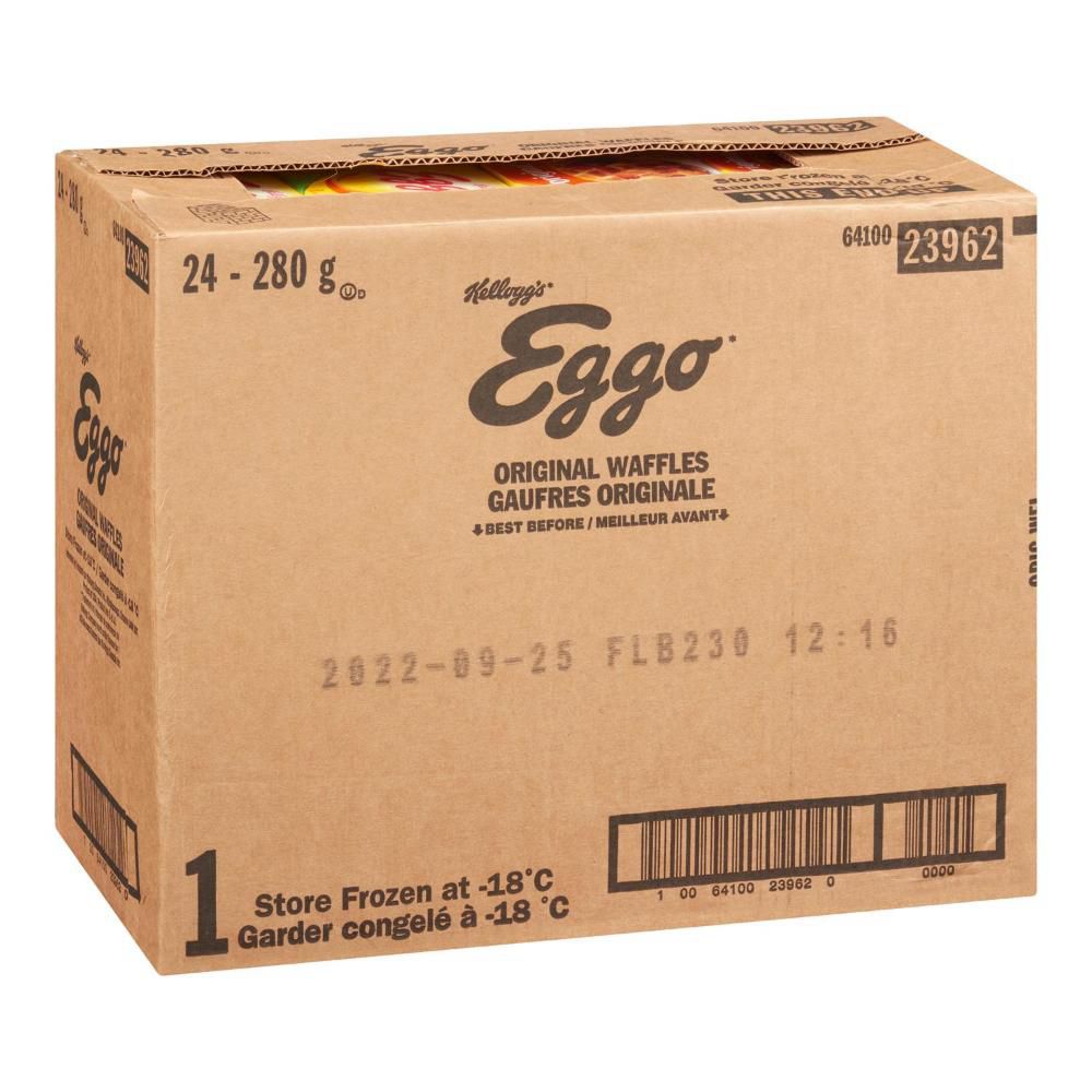 Eggo Gaufres Originales, 280 G -- 24 Par Boîte