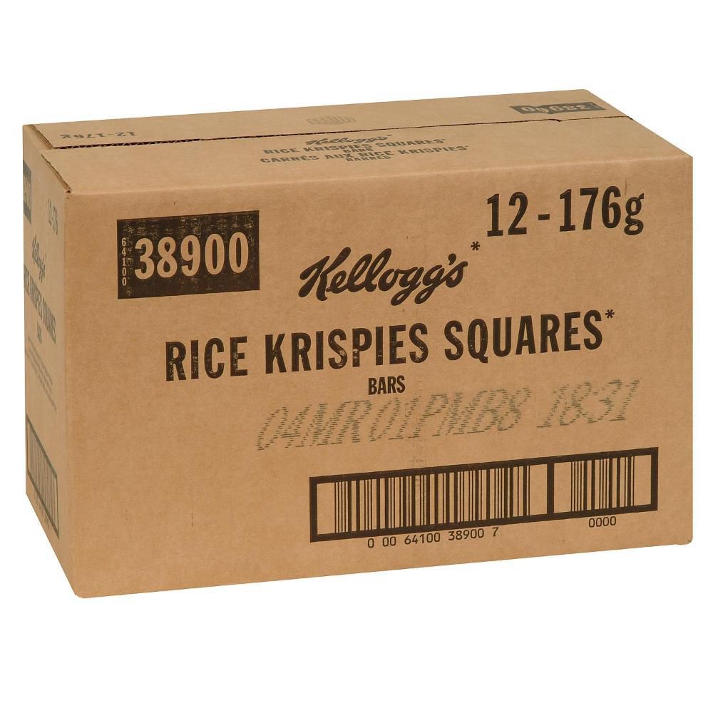 Rice Krispies Rainbow Snack Squares, 176 G -- 12 Per Case