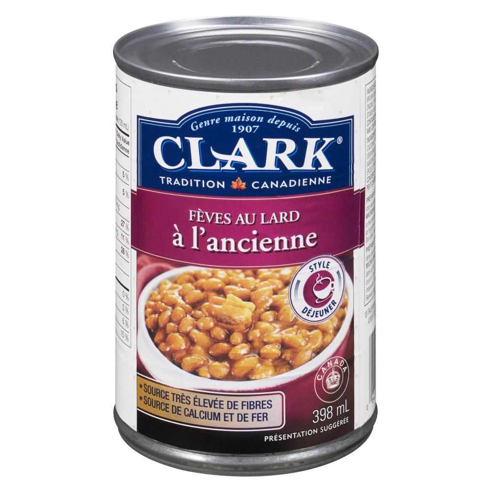 Clark Baked Beans With Pork Old Fashioned, 398 Ml -- 24 Per Case
