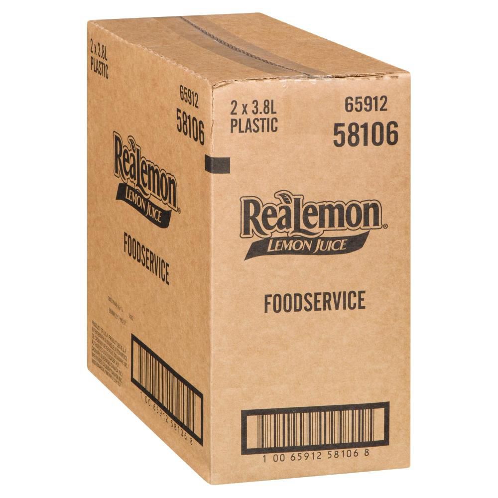 Realemon Lemon Juice Concentrate, 3.8 L -- 2 Per Case