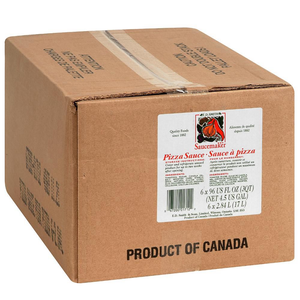 Saucemaker Sac À Sauce Pour Pizza, Capacité De 2,84 L -- 6 Par Boîte