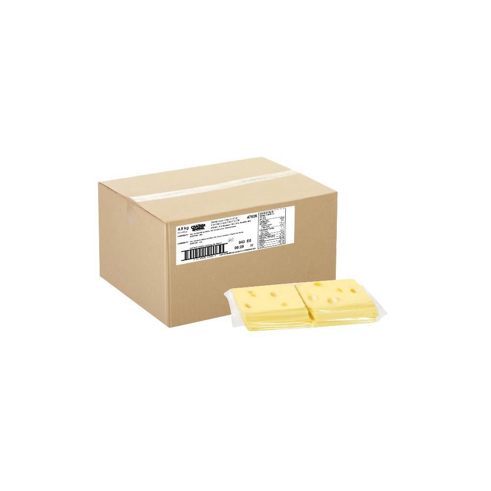 Cracker Barrel Swiss Cheese Slices, 400 G -- 12 Per Case