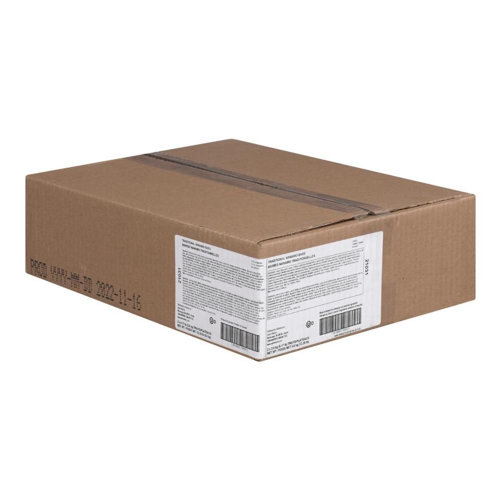 Gourmet Baker Traditional Nanaimo Slab Cake Bar, 62 G -- 96 Per Case