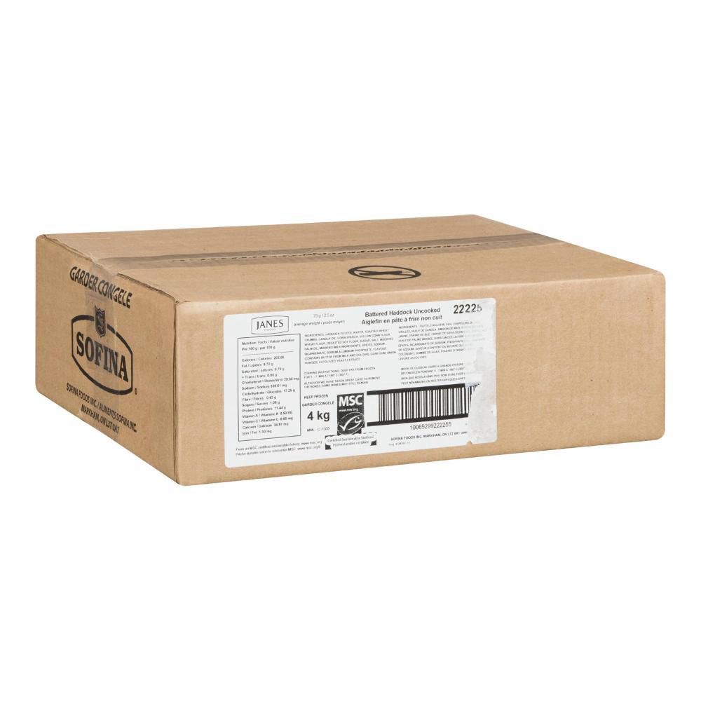 Janes 85 G Battered Haddock Fillets, 2 Kg -- 2 Per Case