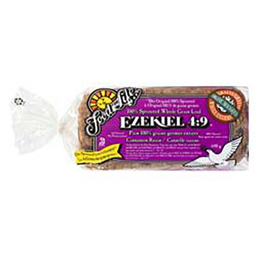 Food For Life Ézéchiel 4:9 Pain Aux Raisins Et À La Cannelle, 680 G -- 6 Par Boîte