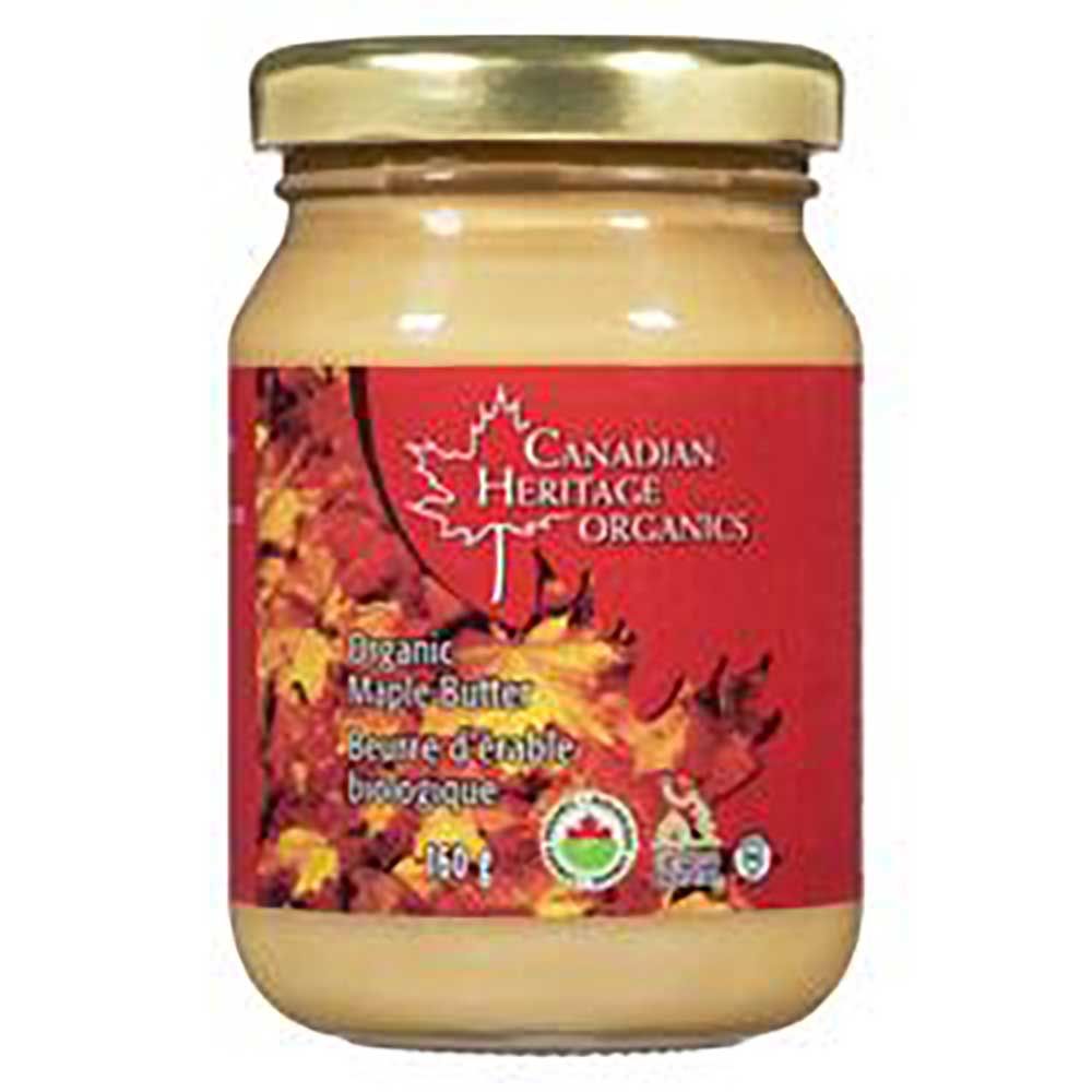 Canadian Heritage Organics Beurre D'érable, 160 G -- 12 Par Caisse