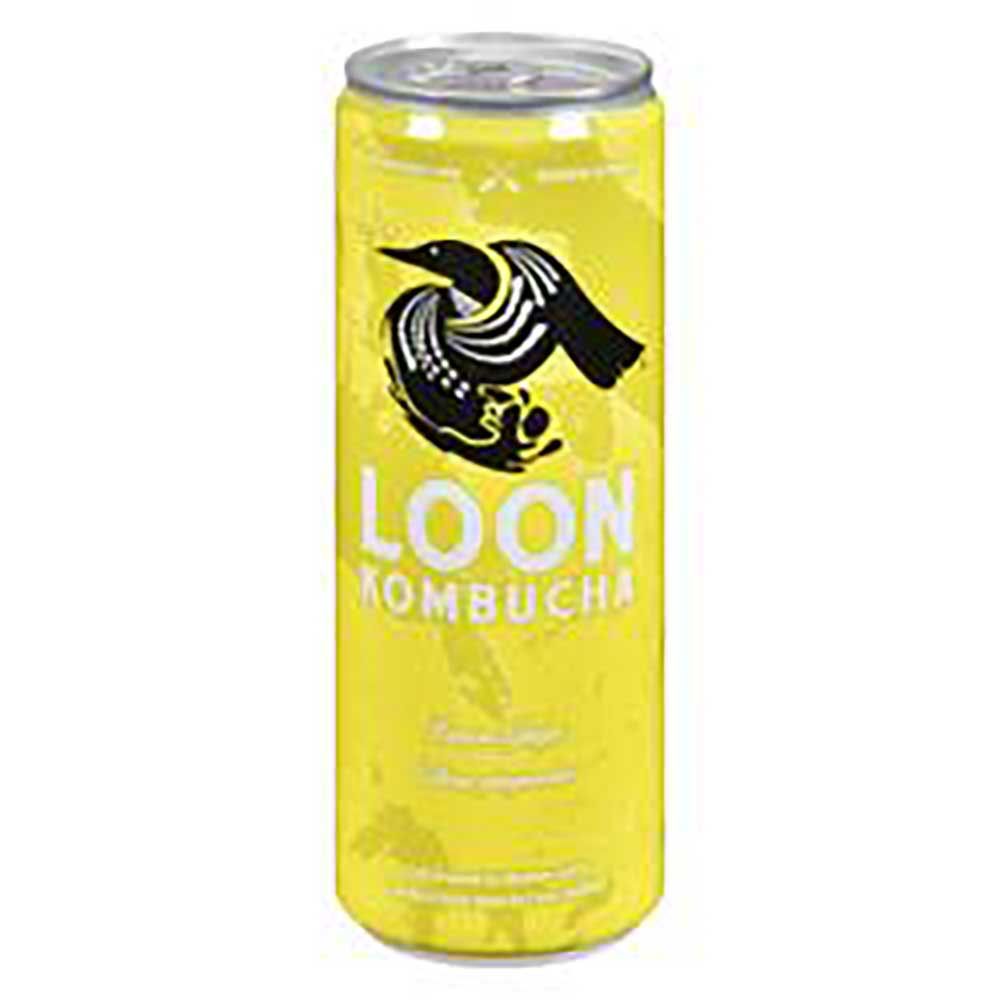 Loon Lemon Ginger Kombucha, 355 Ml -- 12 Per Case