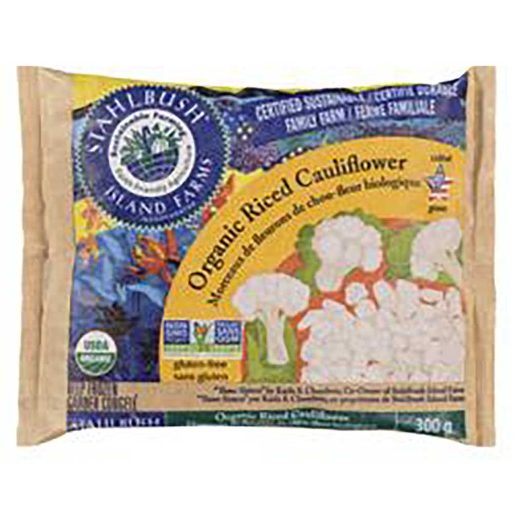 Stahlbush Island Farms Organic Riced Cauliflower, 300 G -- 12 Per Case