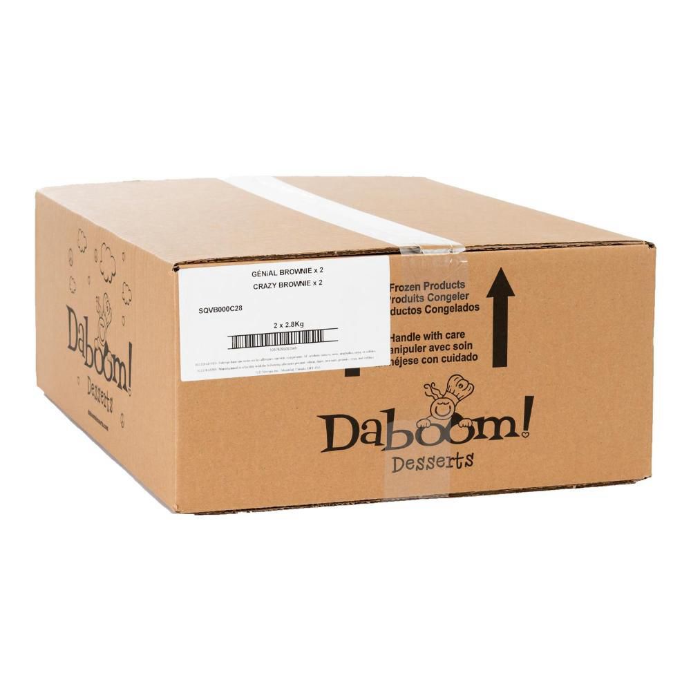 Daboom Plant-based Crazy Brownies, 2.8 Kg -- 2 Per Case