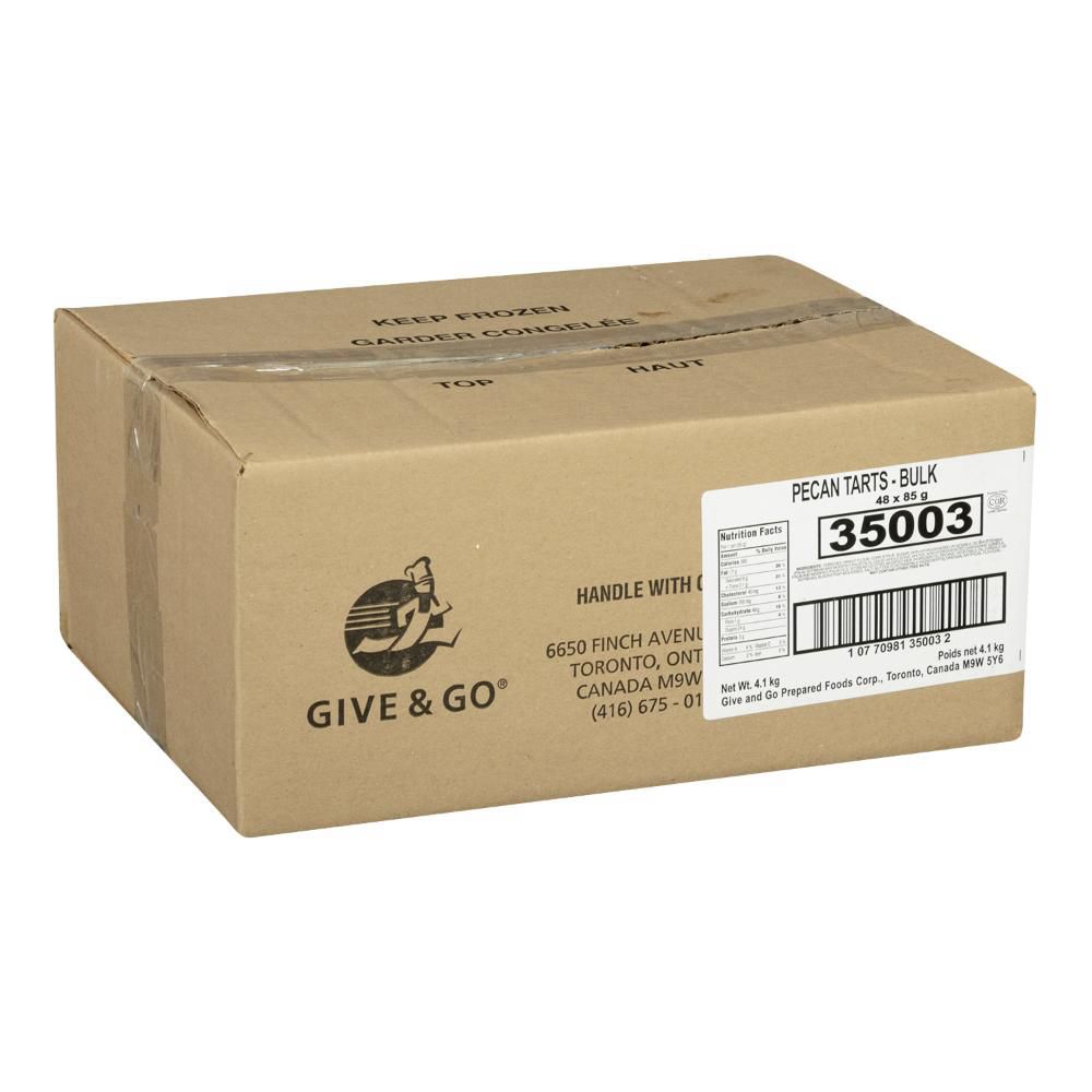Give N Go Ready-to-cook Tartlets, 85 G -- 48 Per Case