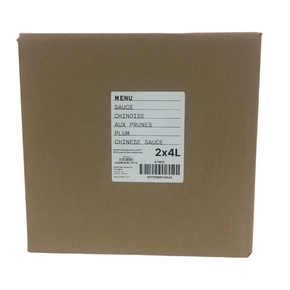 Menu Plum Sauce, 4 L -- 2 Per Case