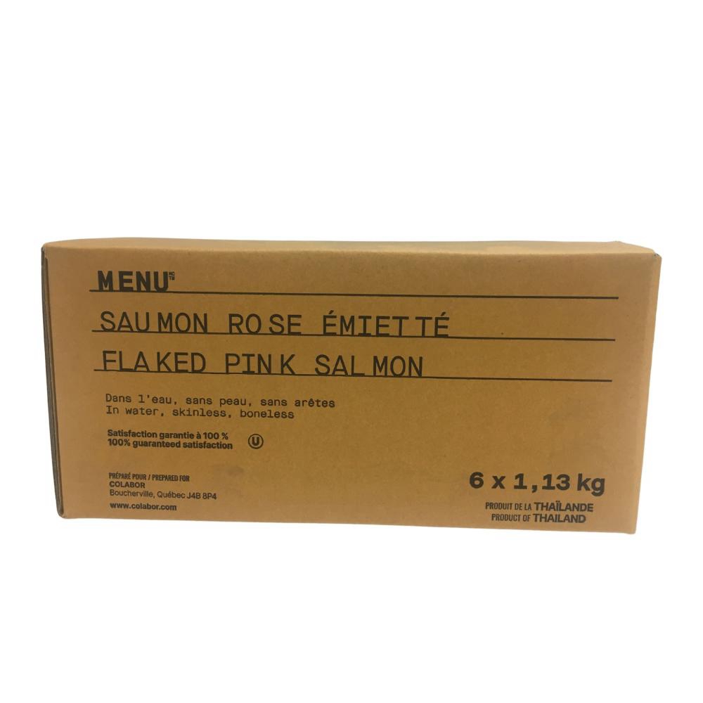 Skinless Boneless Flaked Pink Salmon