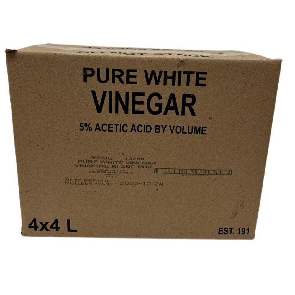 Menu Vinaigre Blanc Pur, 4 L -- 4 Par Caisse