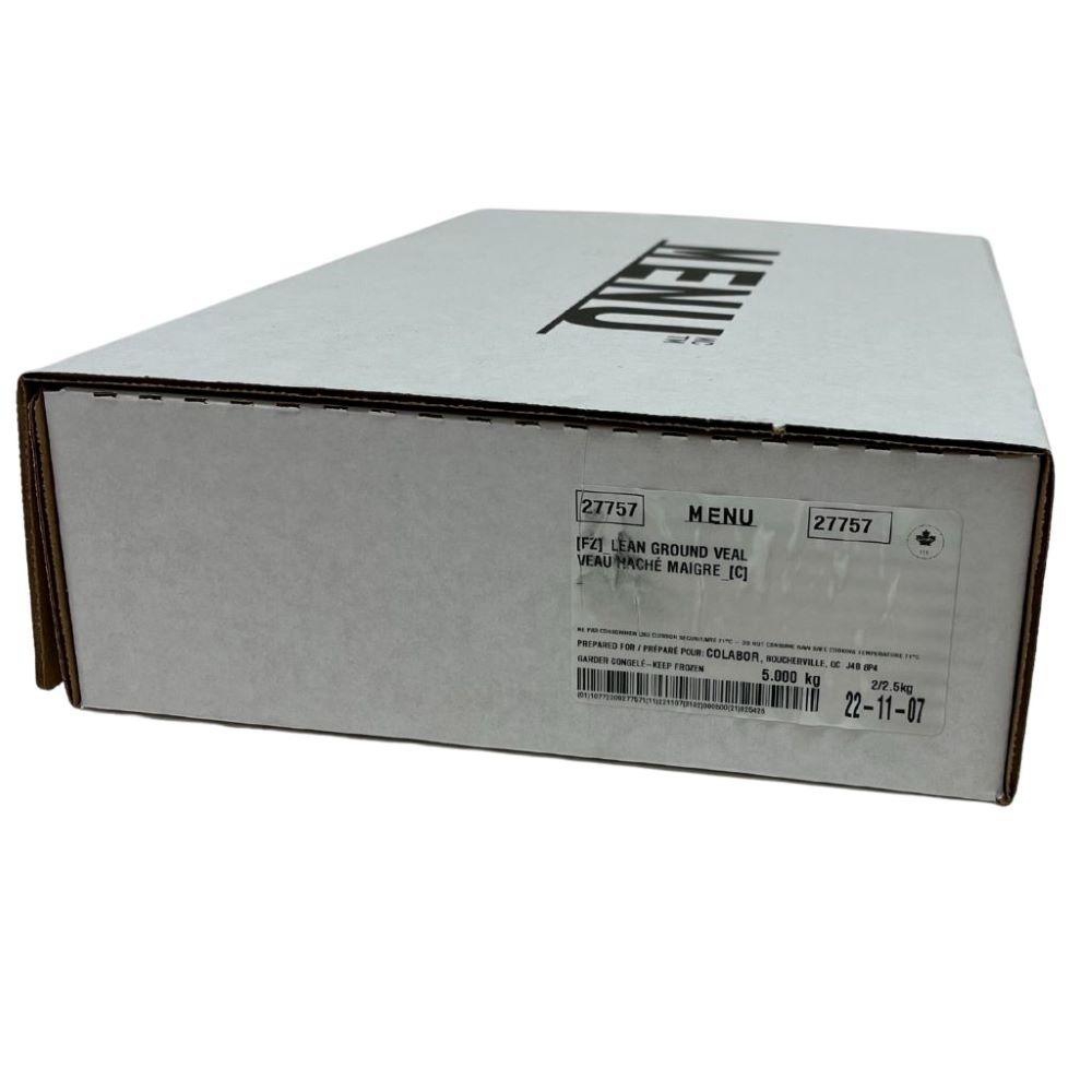 83 Percent Lean Ground Veal