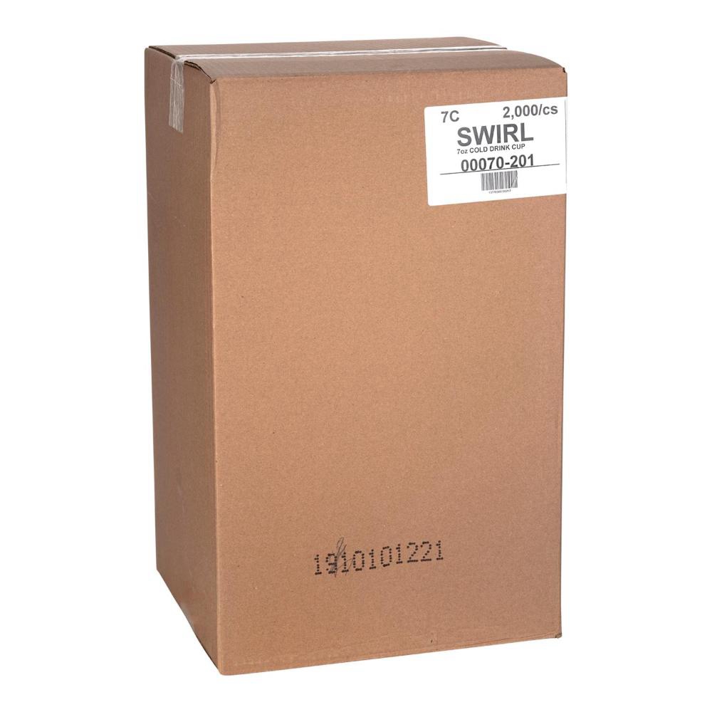 Paperboard Swirl Cold Drink Cup