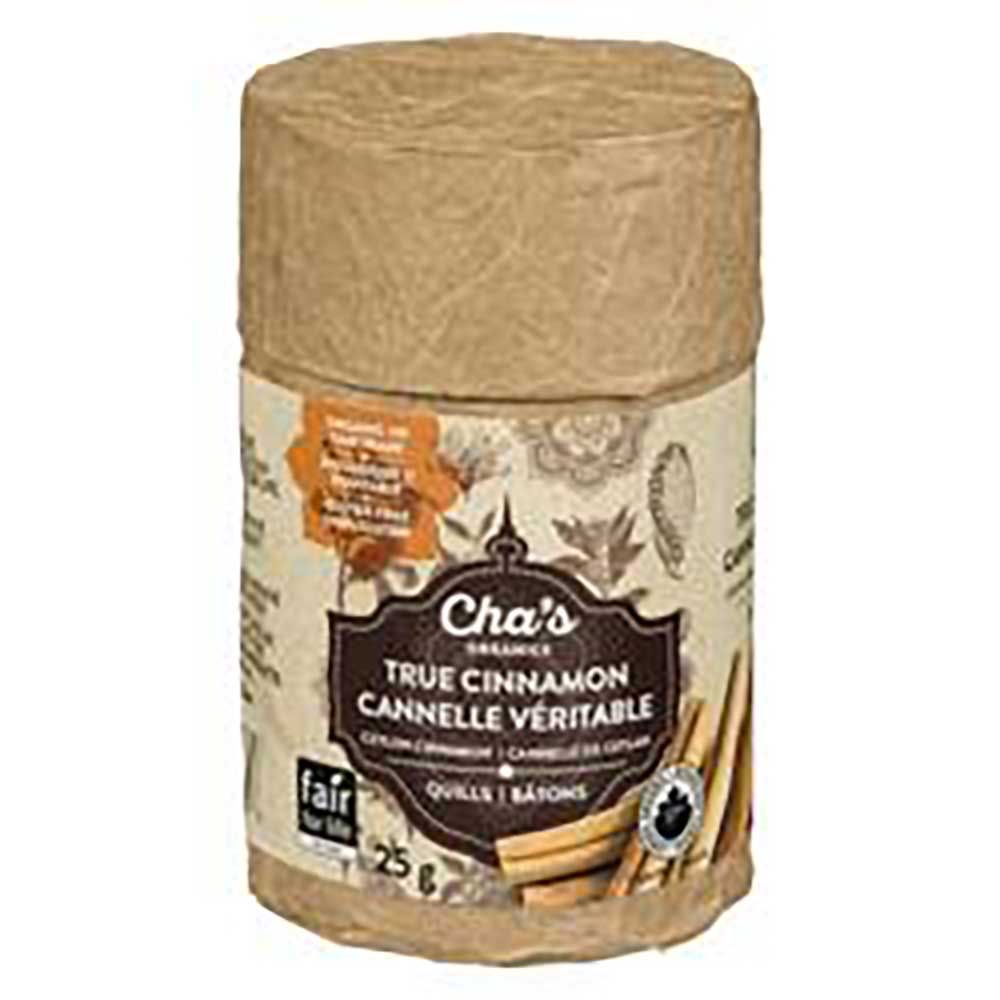 Cha's Organics True Cinnamon Quills, 25 G -- 6 Per Case