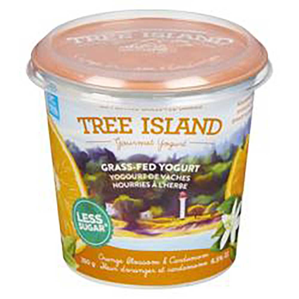 Tree Island Yaourt Grec À La Fleur D'oranger Et À La Cardamome, 350 G -- 6 Par Boîte