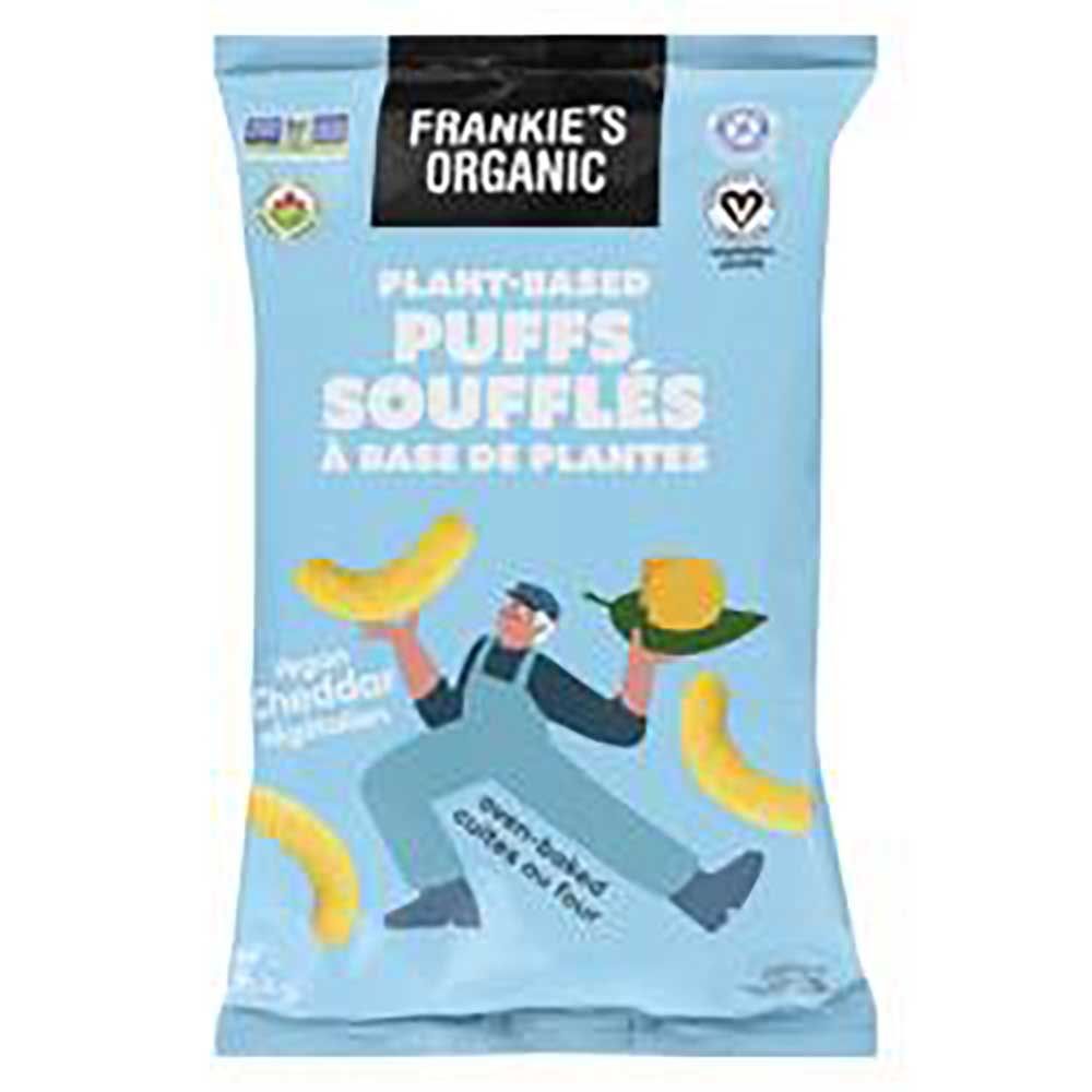 Frankie's Organic Plant-based Cheddar Puffs, 113 G -- 12 Per Case