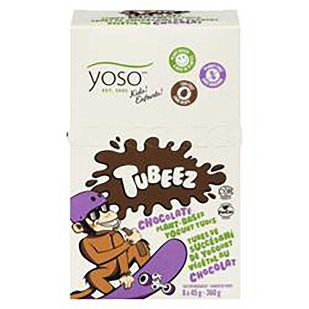 Tubeez Chocolate Plant Based Yogurt Tubes