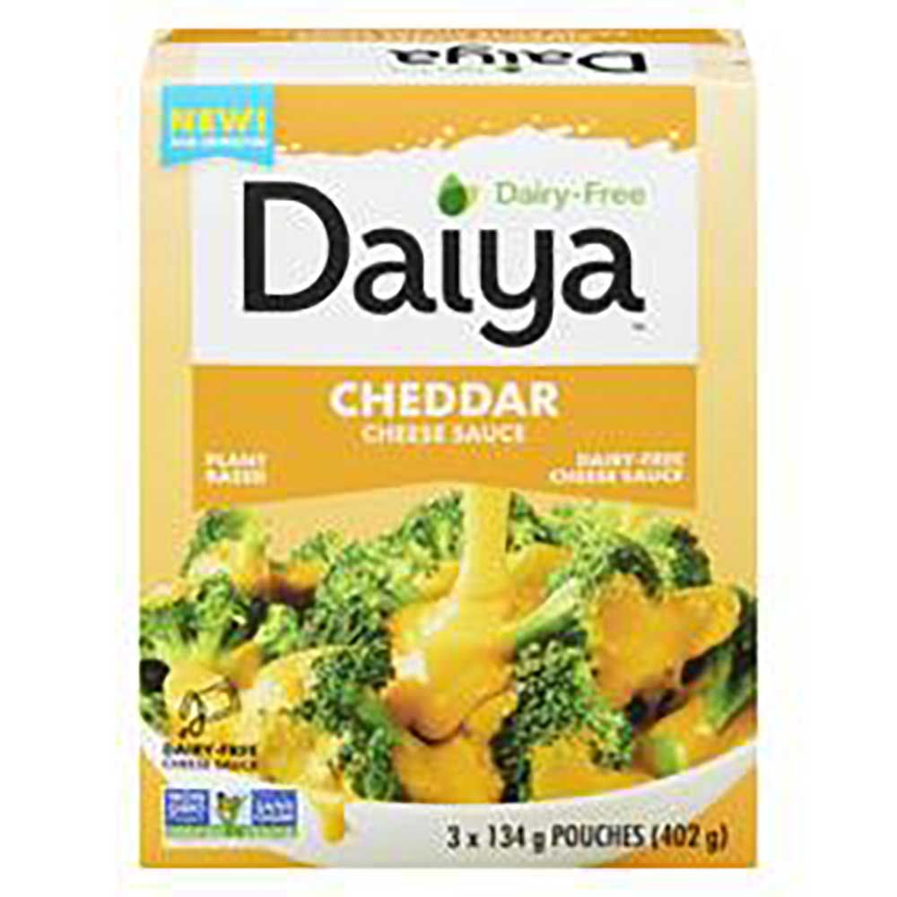 Daiya Sauce Au Fromage Cheddar À Base De Plantes, 402 G -- 8 Par Boîte