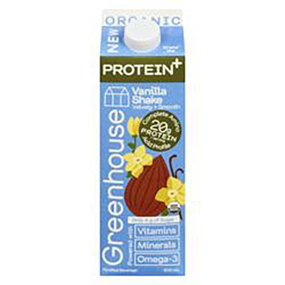 Greenhouse Vanilla Protein Shake, 900 Ml -- 6 Per Case
