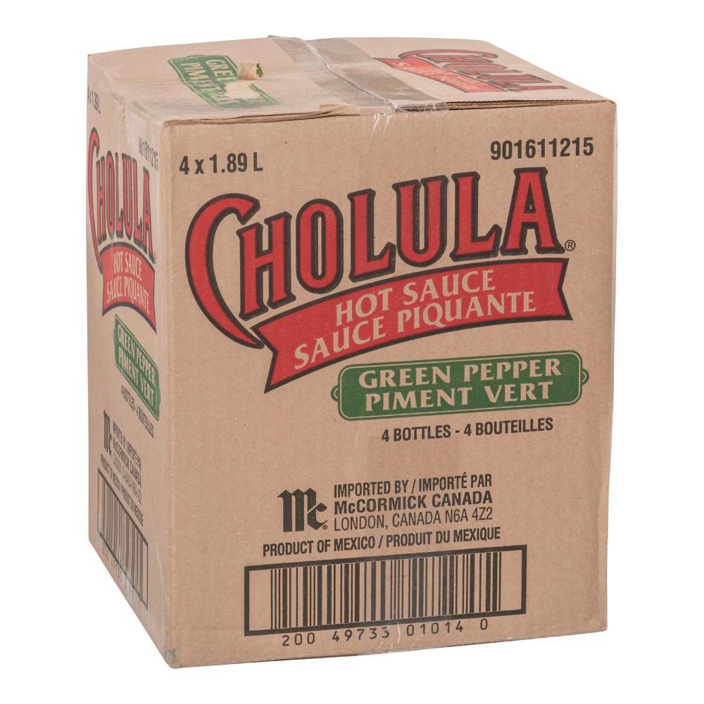 Cholula Sauce Piquante Au Poivre Vert, 1,89 L -- 4 Par Boîte