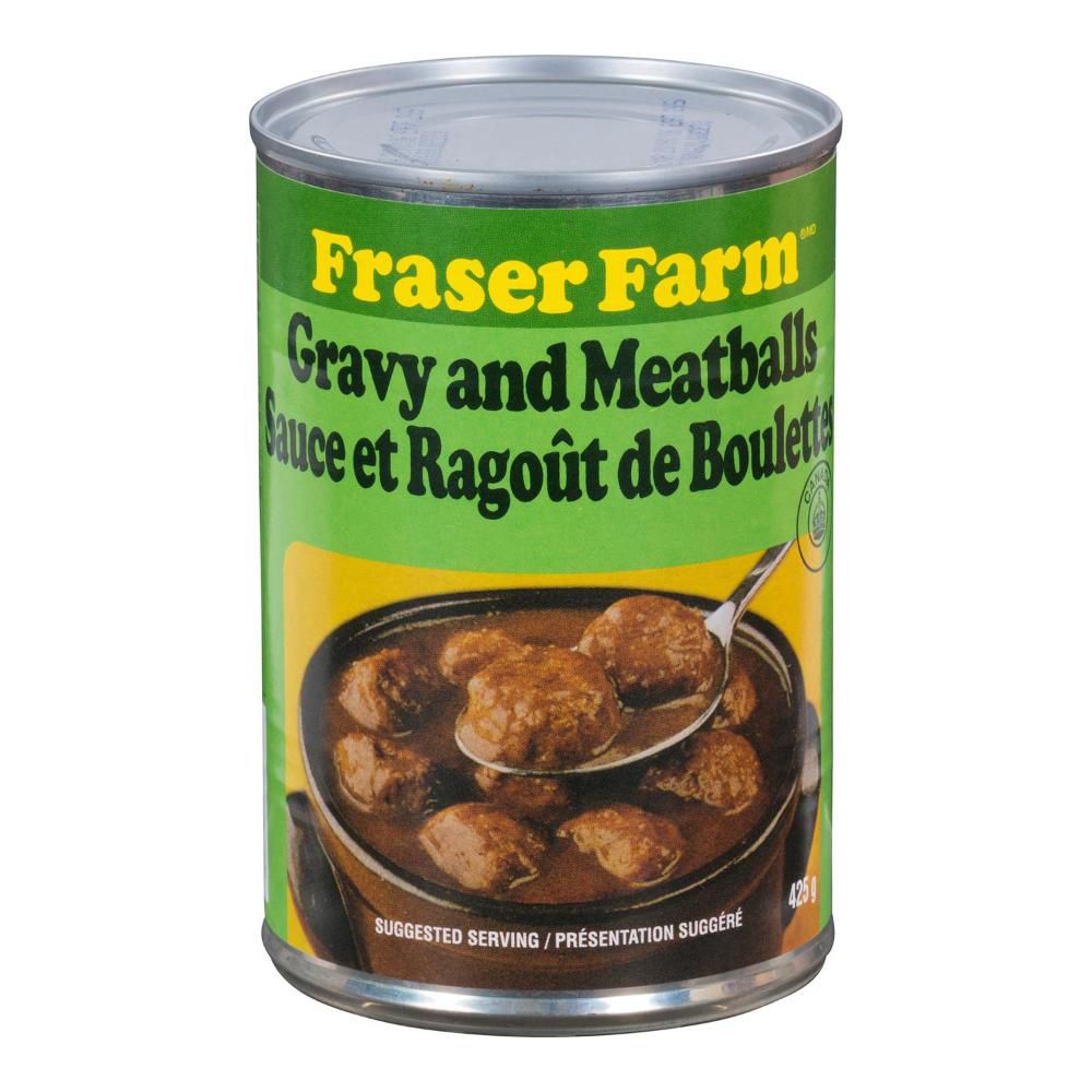 Fraser Farms Sauce Et Boulettes De Viande, 425 G -- 24 Par Caisse