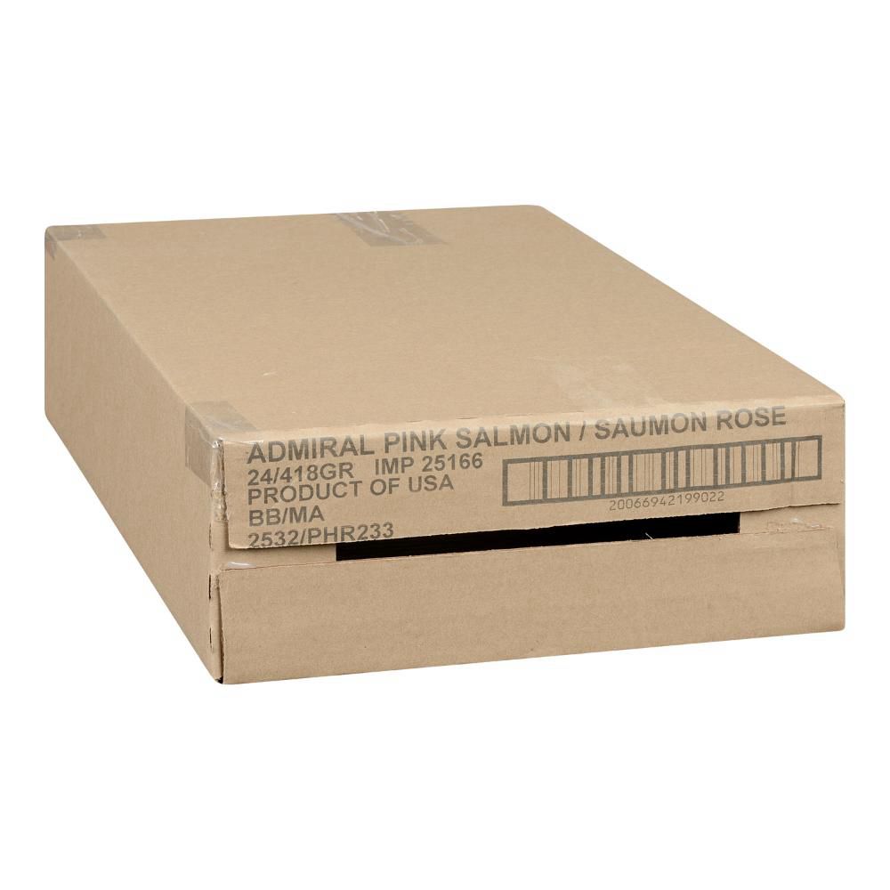 Admiral Pink Salmon, 418 G -- 24 Per Case