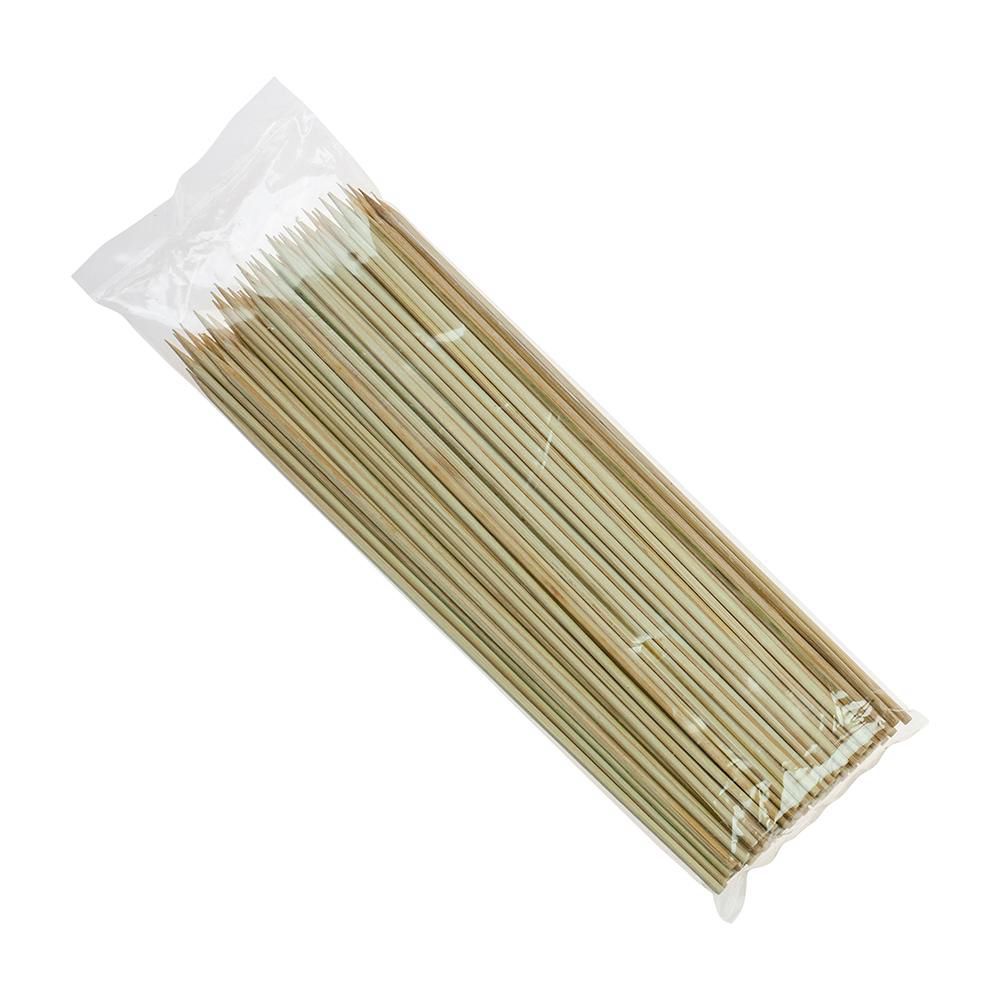 Touch Bâtonnets À Brochette En Bambou Naturel De 8 Po, 100 Unités -- 100 Par Boîte